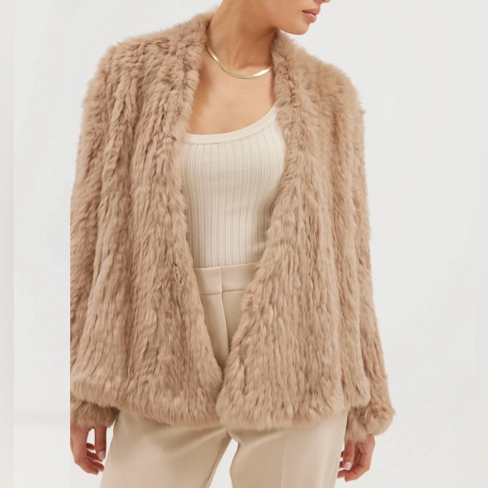 BUBISH LUXE | Rabbit Fur Jacket - Picture 9 of 10